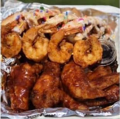 Wings & Shrimp Combo
